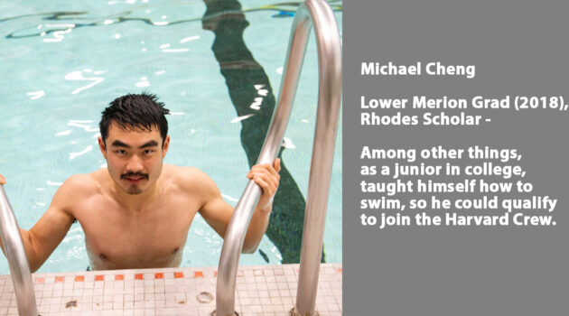 Michael Cheng Taught Himself How To Swim