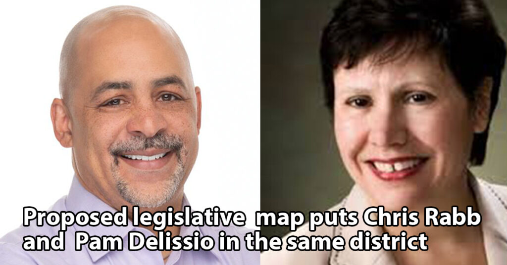 Chris Rabb and Pam DeLissio