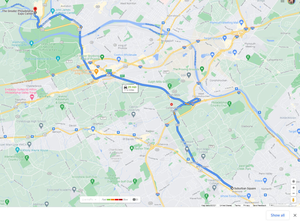 Dog Show Map