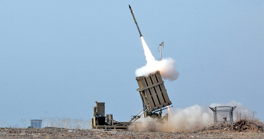 Madeleine Deans supports Iron Dome