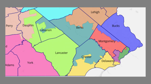 GOP PA House Congressional District Map