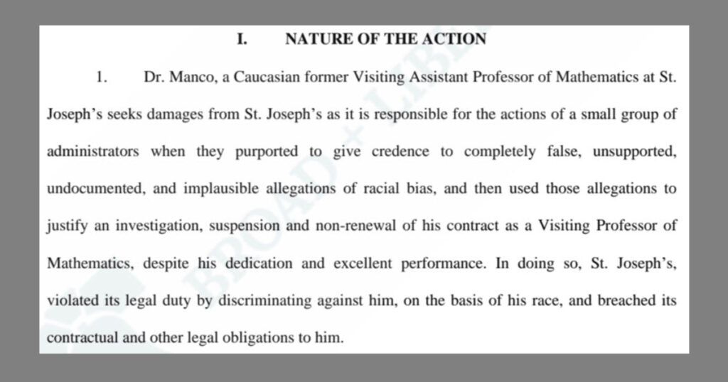 Manco Complaint