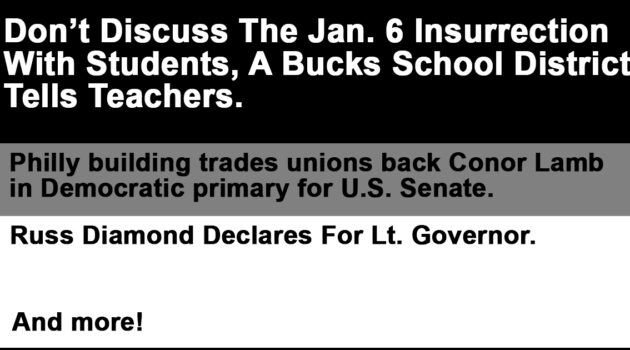 Pennsylvania Politics As Usual January 7