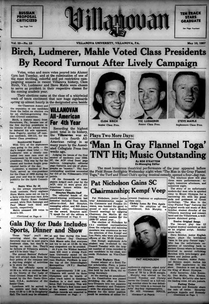 Villanova Election 1957