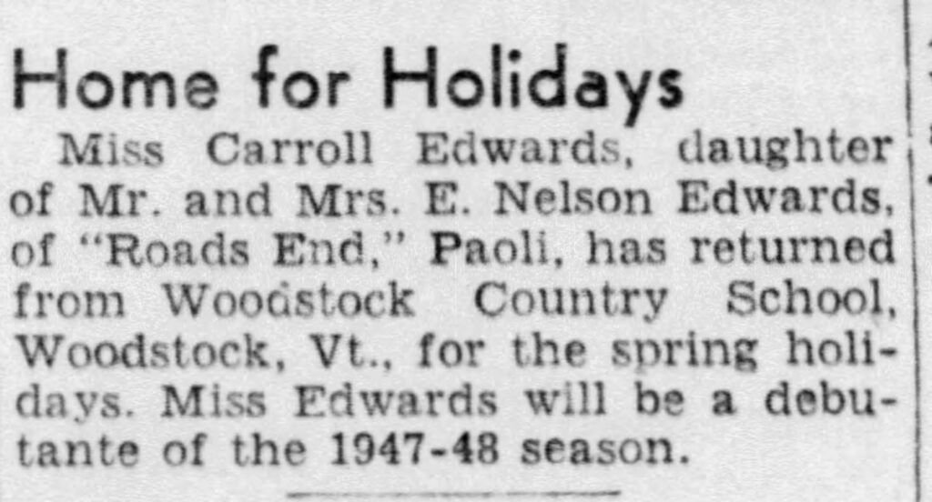 Paoli Home for the Holidays