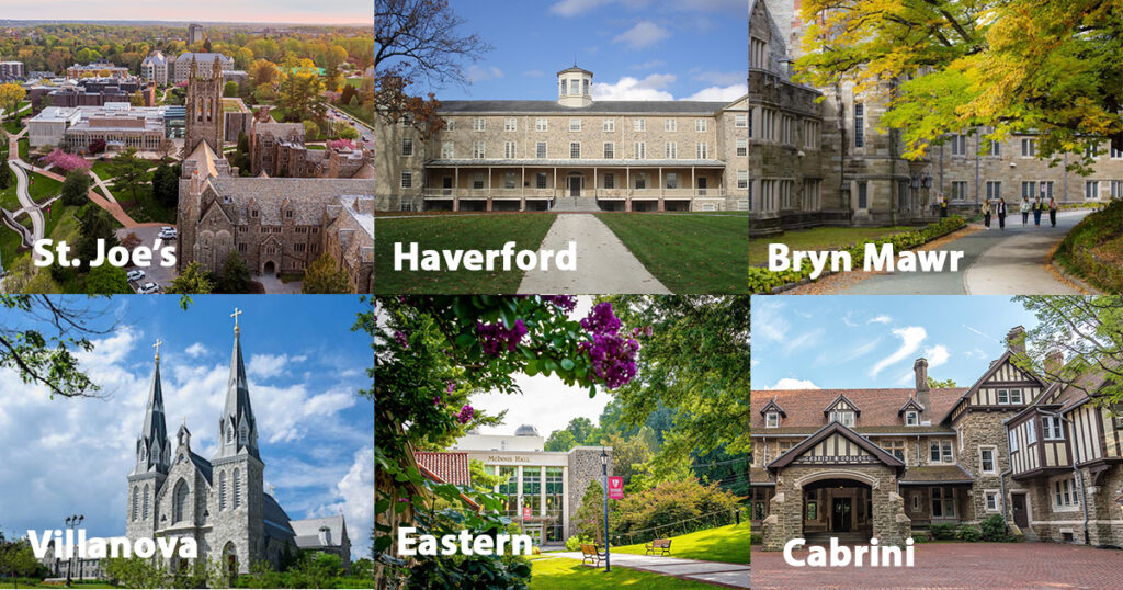 Six Main Line Colleges