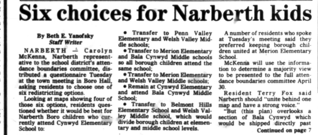 Narberth School