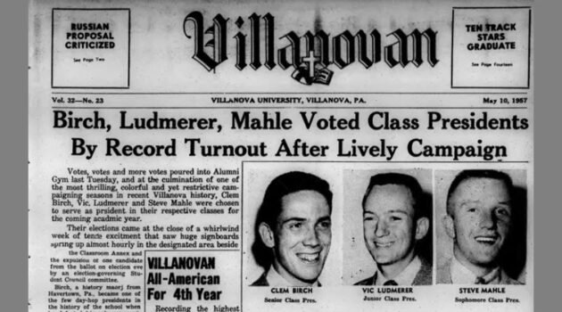 Villanovan Student Election 1957