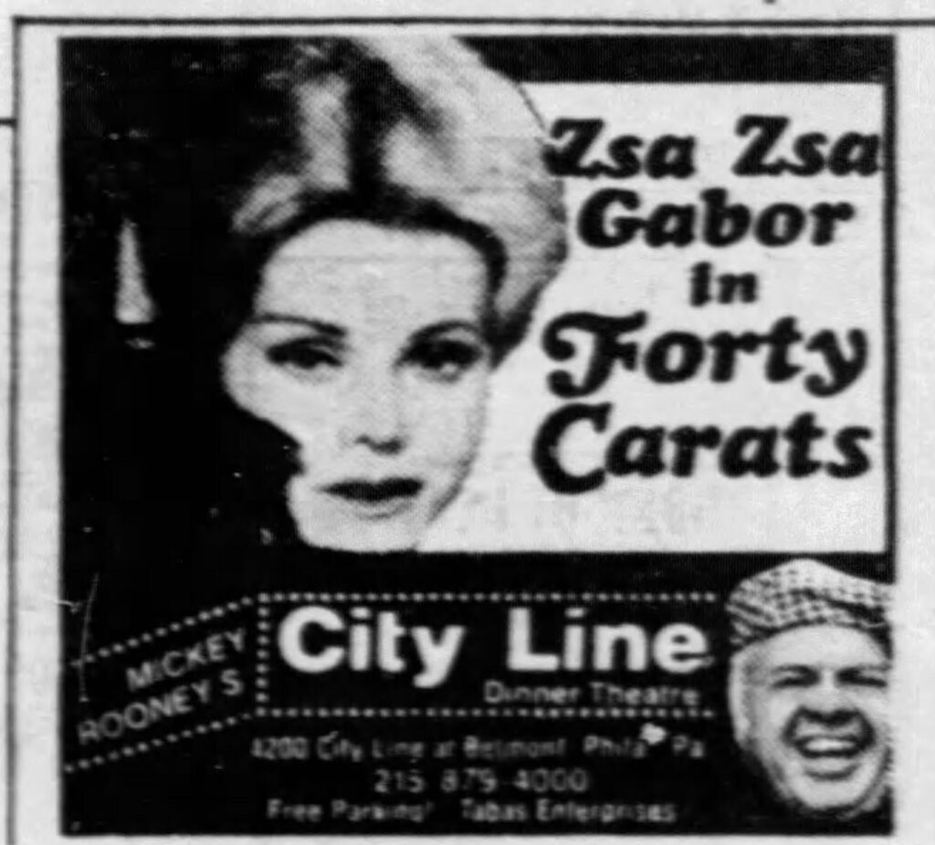 Zsa Zsa Forty Carats