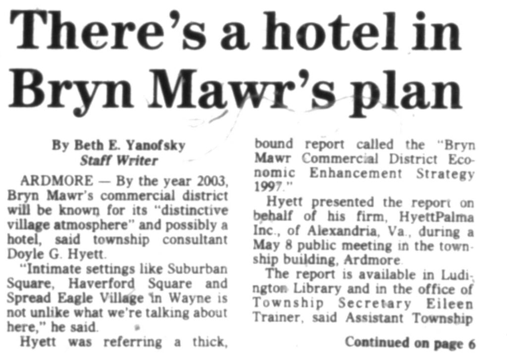 Bryn Mawr Hotel