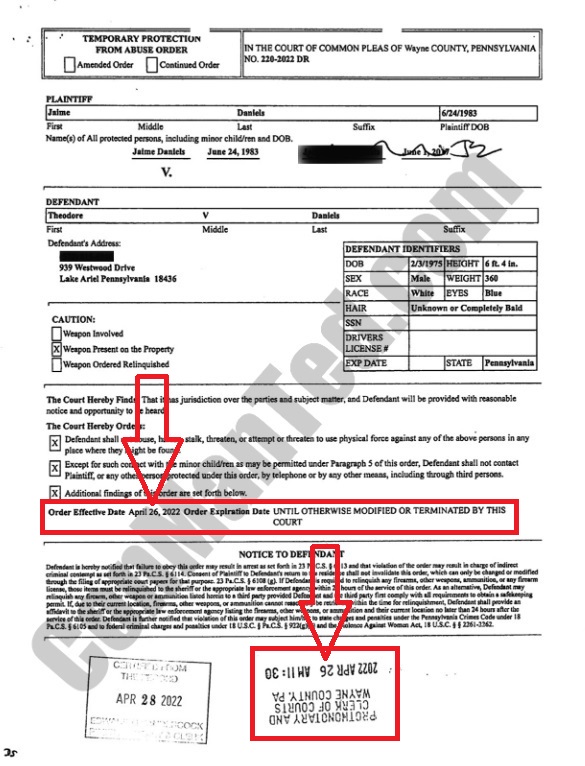 Court Order