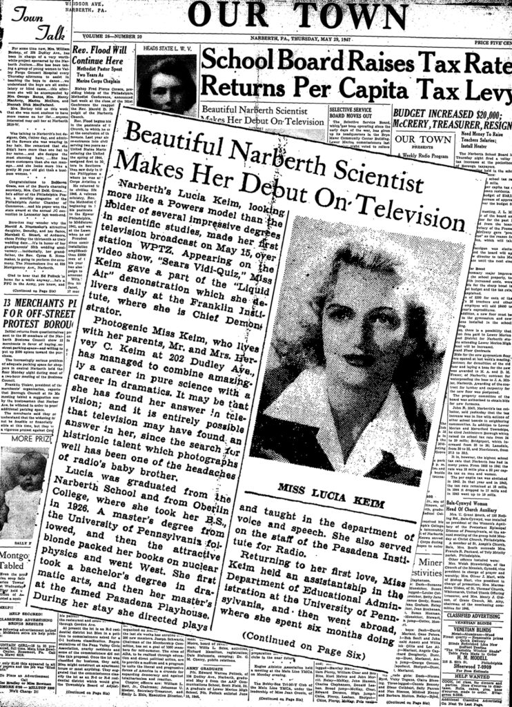 Narberth Beautiful Scientist