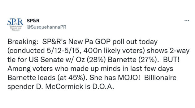 SP&R Poll Oz Barnette