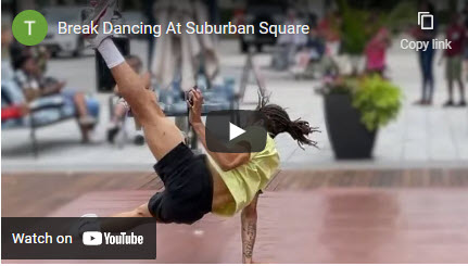 Break Dancing at Suburban Square