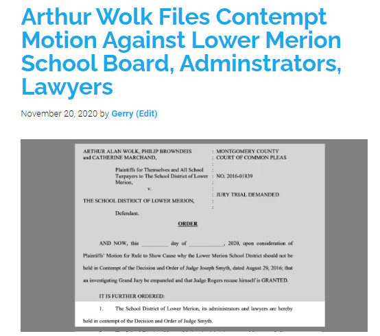 Wolk Files Contempt 6-21-2022