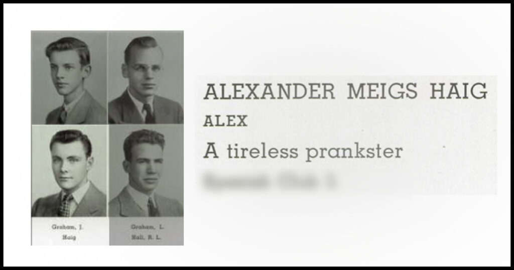 Al Haig Year Book
