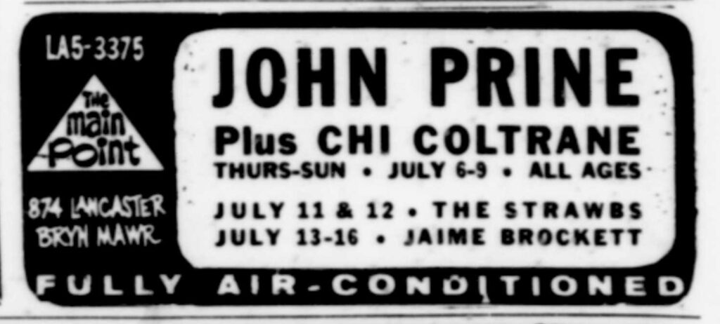 Bryn Mawr John Prine