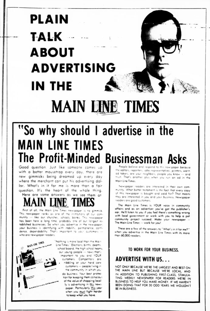 Ardmore Times Ad