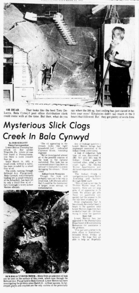 Bala Cynwyd Creek
