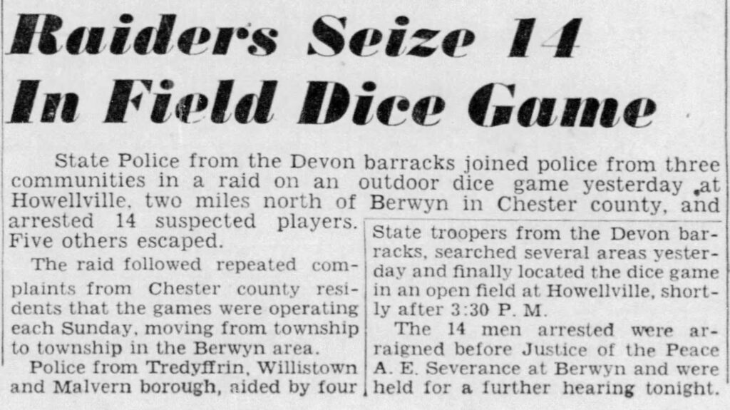 Berwyn Dice