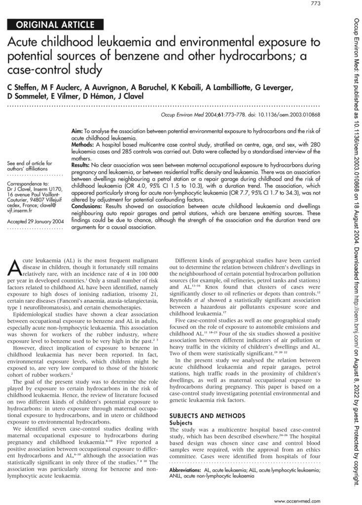 Child Leukaemia