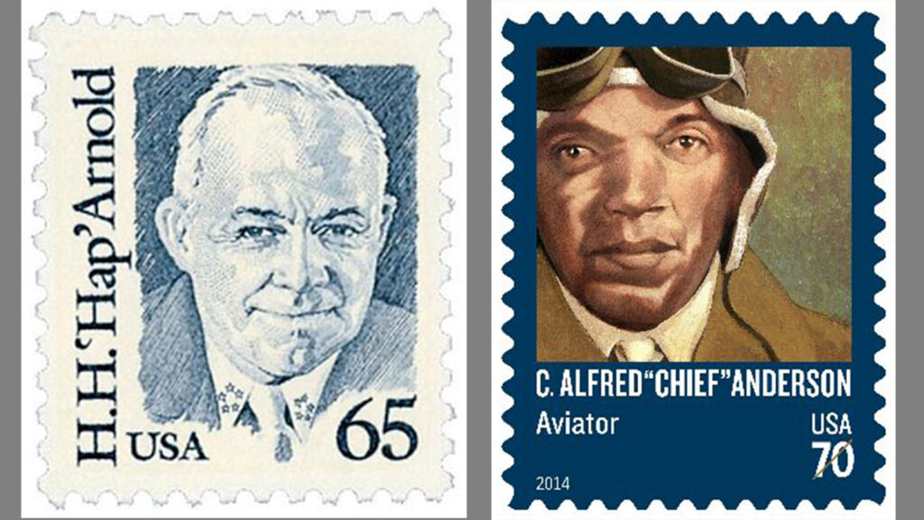 Hap and Chief Stamps