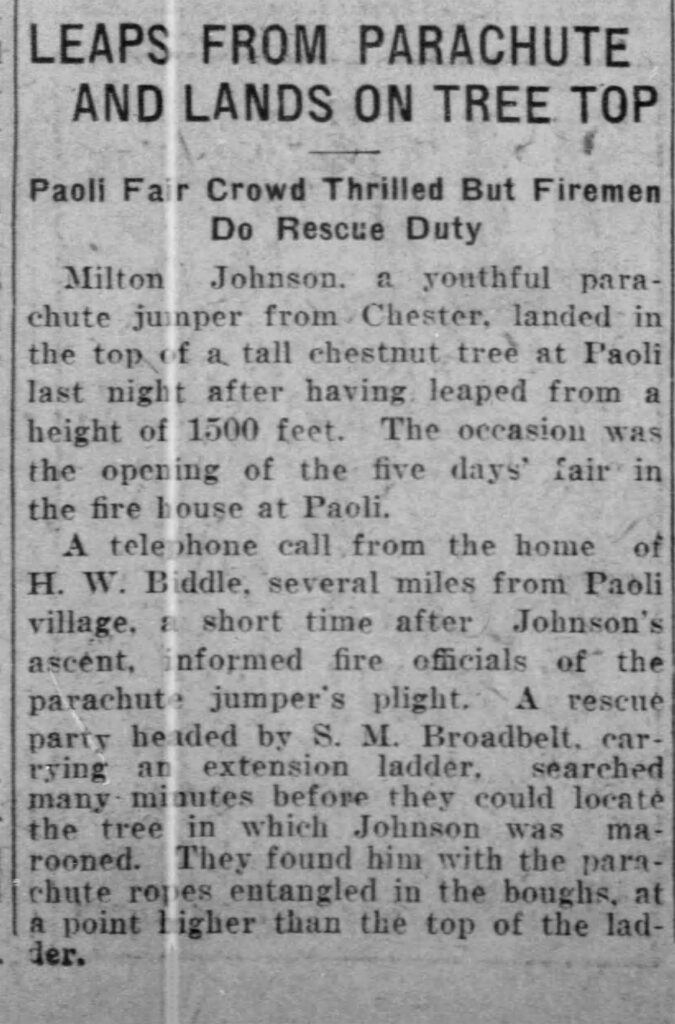 Paoli Parachute