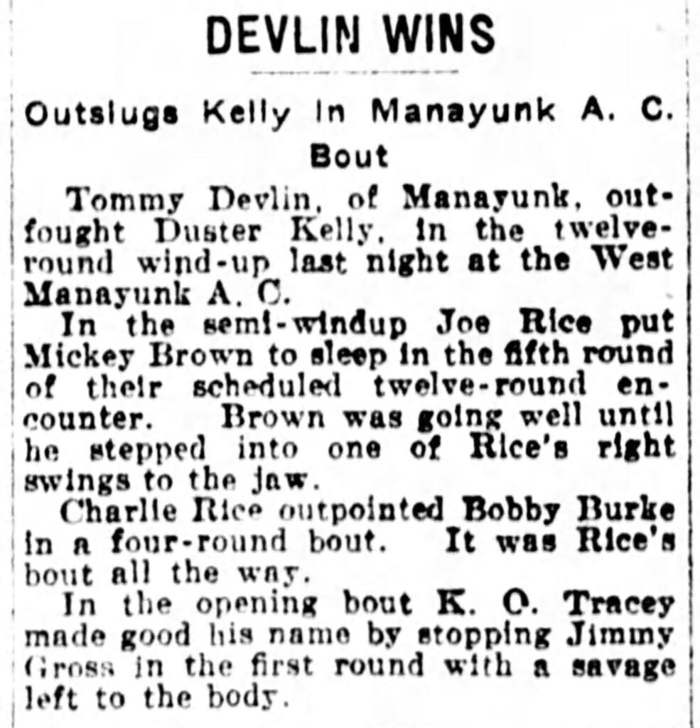 West Manayunk Boxing