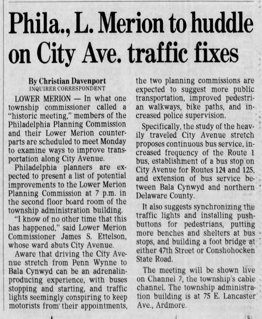 City Line Traffic