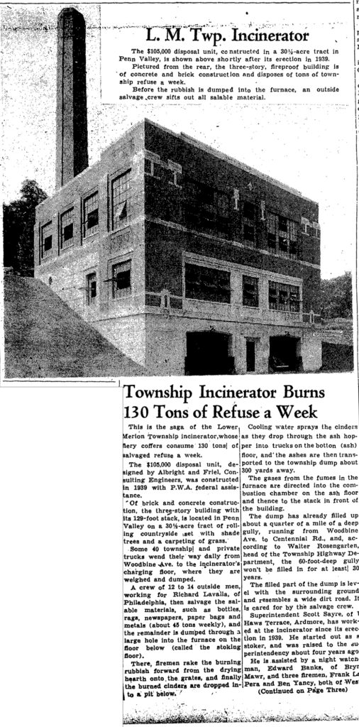 Penn Valley Incinerator