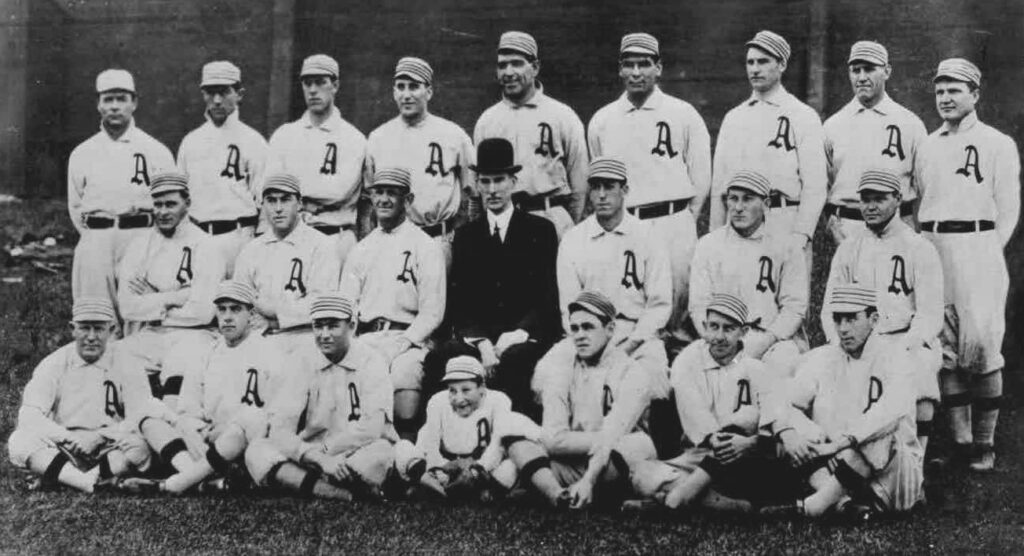 1911_Philadelphia_Athletics_team_photo