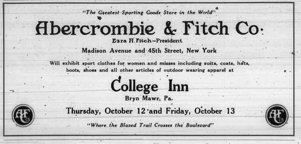 Bryn Mawr College 1922