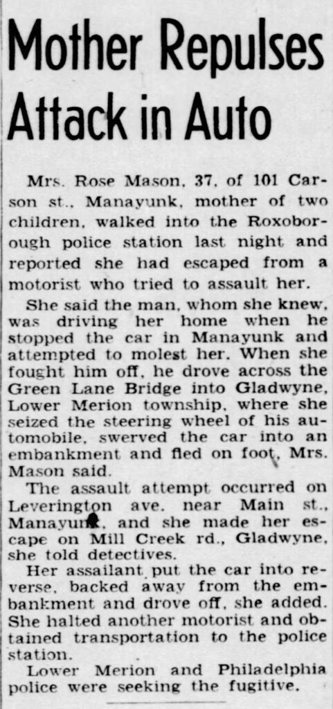Gladwyne Attack