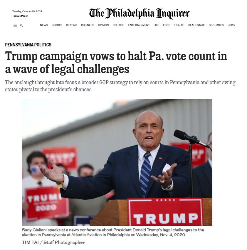 Inquirere Trump Vows To Halt