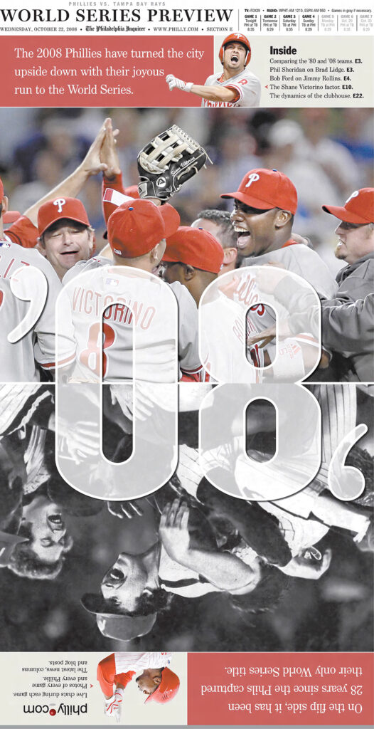 2008 World Series Philadelphia Phillies vs.Tampa Bay Rays
