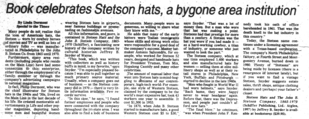 Wayne Hats 2