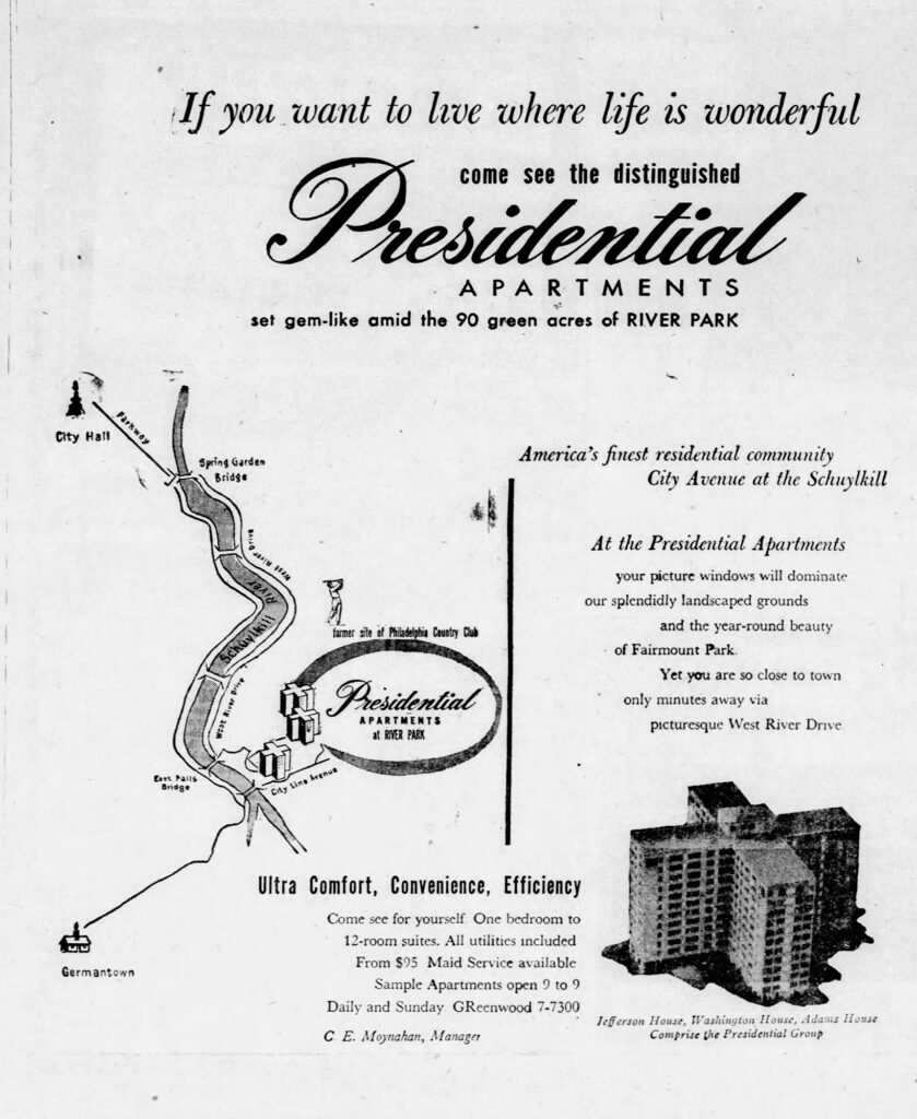 Ad for Presidential