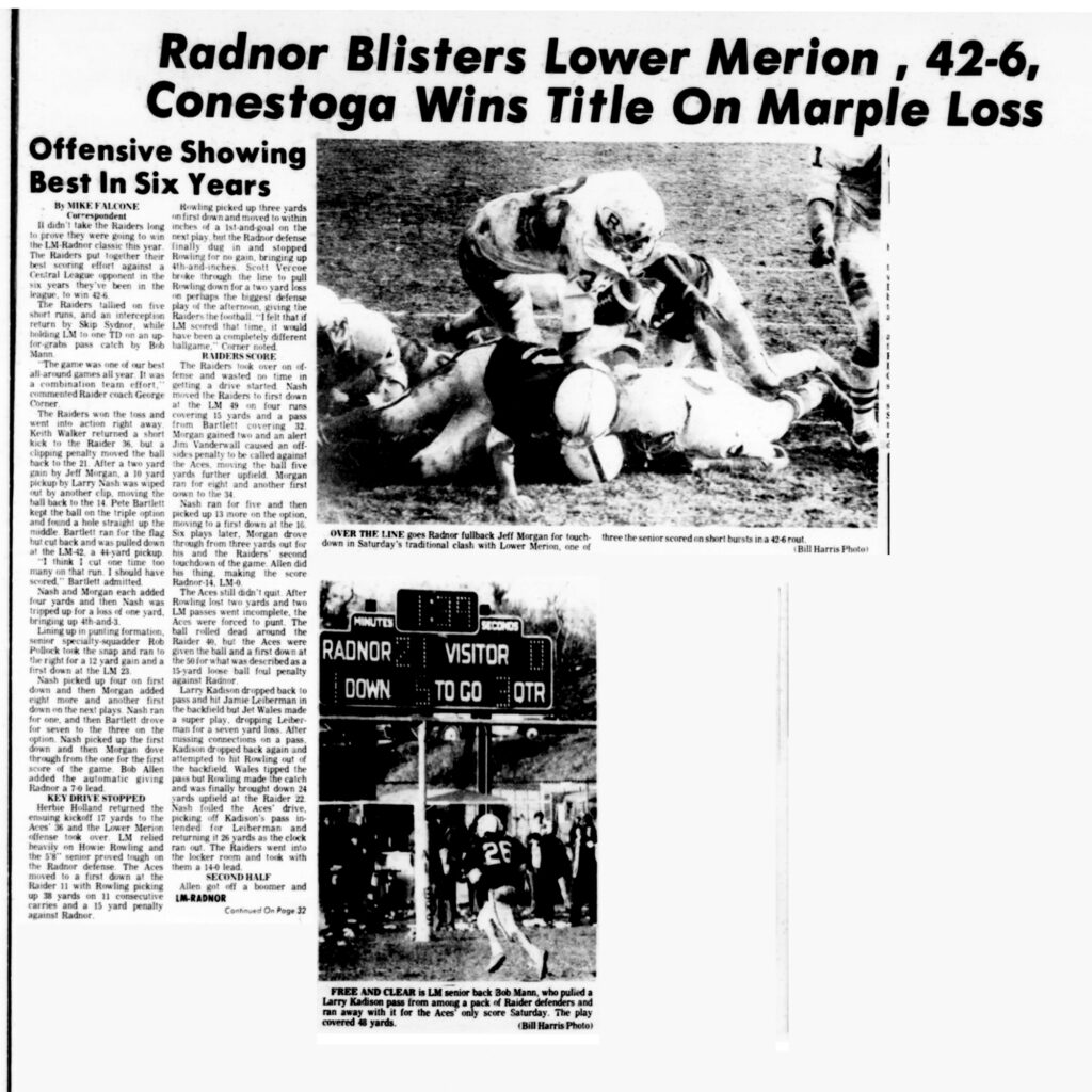 Radnor Wins