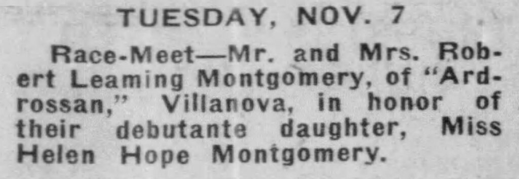 Villanova Hope Montgomery