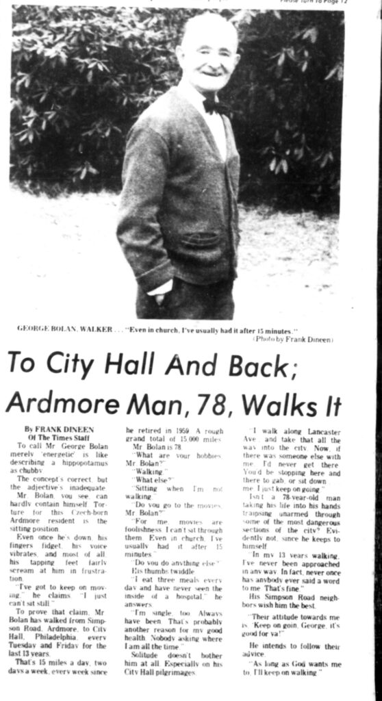 Ardmore Man Walks