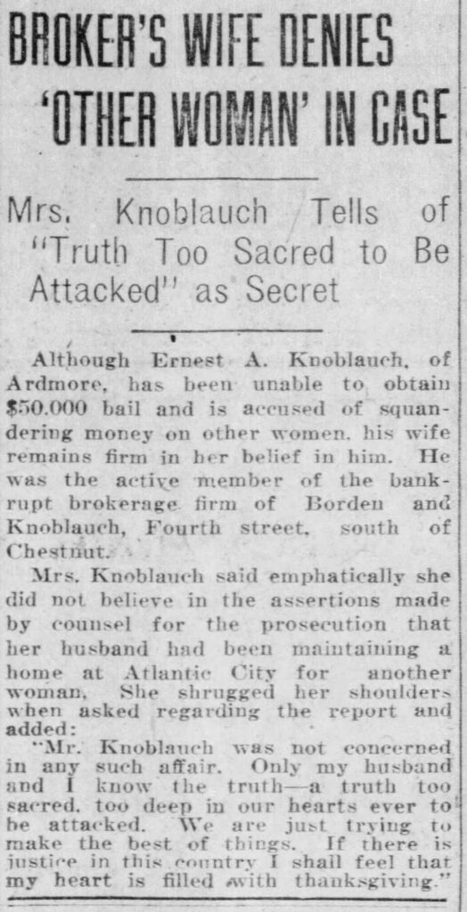 Ardmore Wife Believes