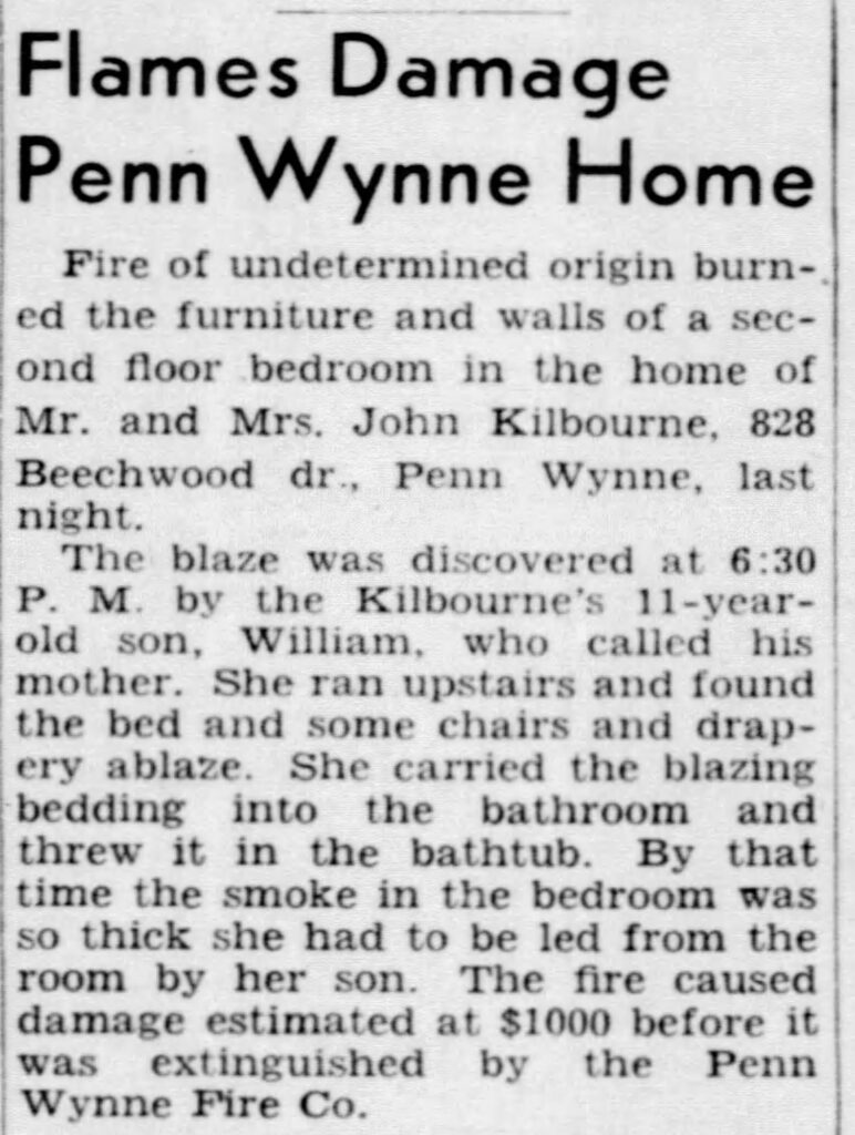 Penn Wynne Fire
