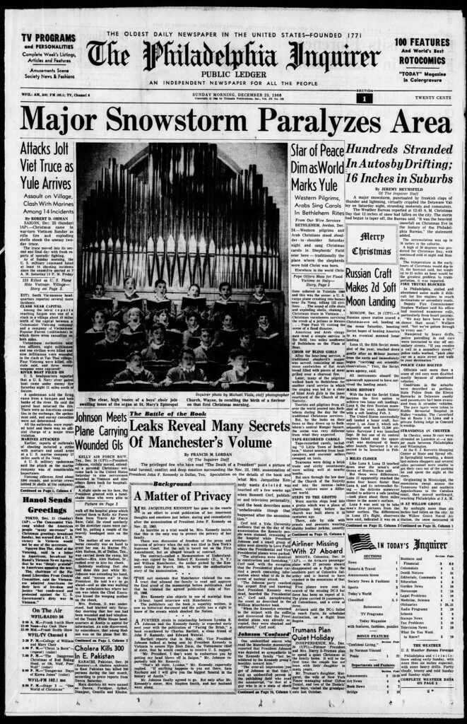 Inquire White Chriistmas 1966