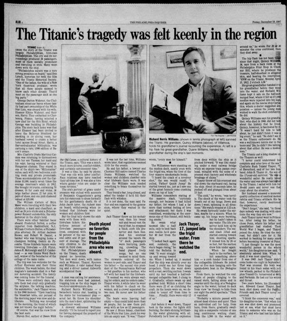 Titanic Full Article