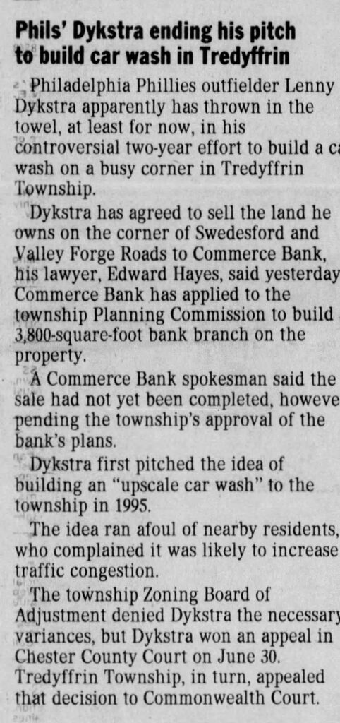 Tredyffrin Dykstra