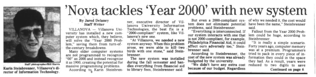 Villanova Year 2000