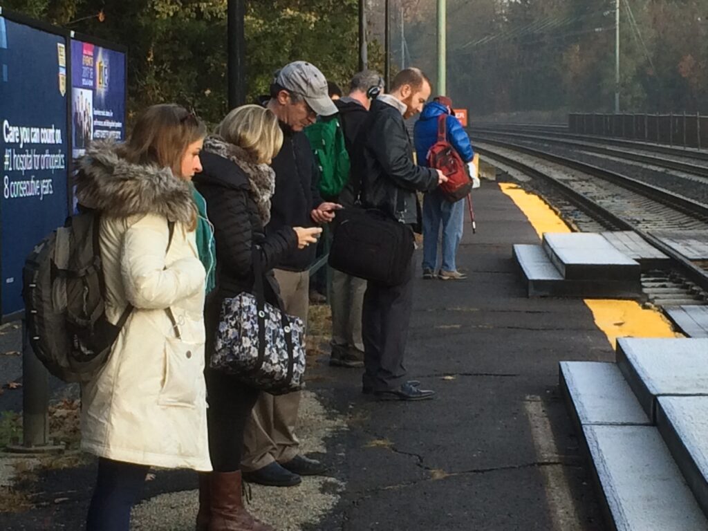 Waiting For The Train Merion