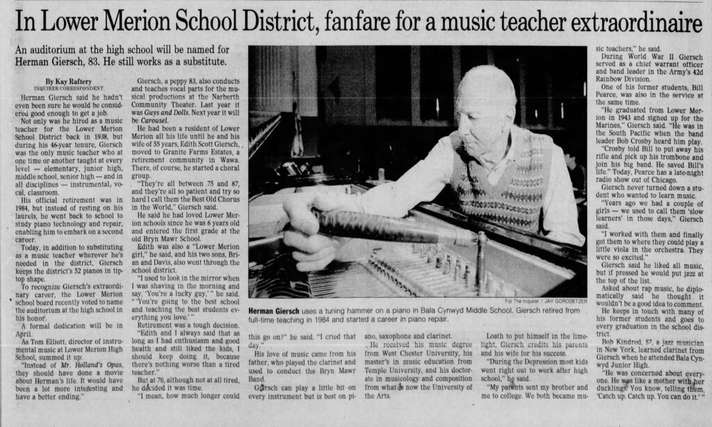Ardmore Music Teacher
