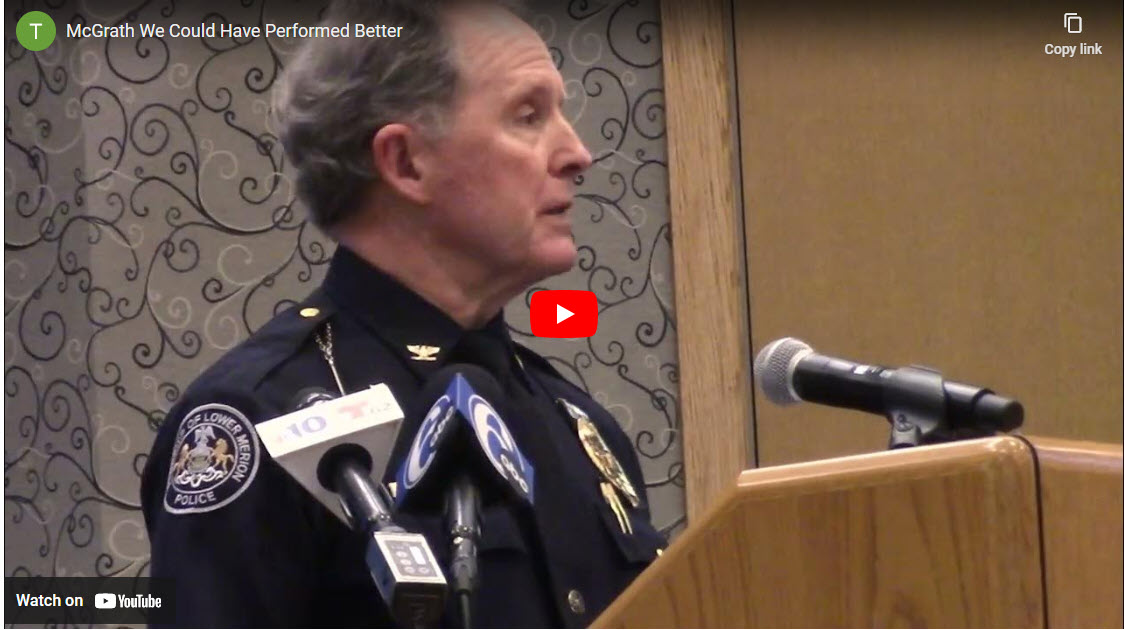 Lower Merion Police Chief On Tasing Incident We Could Have Performed Better This Is Lower