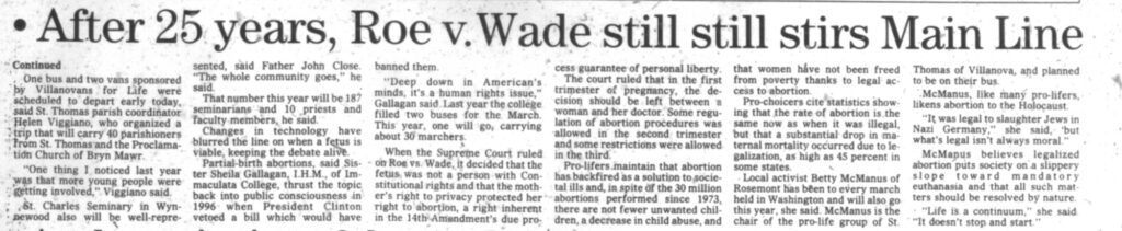 Wayne Roe V Wade 2a